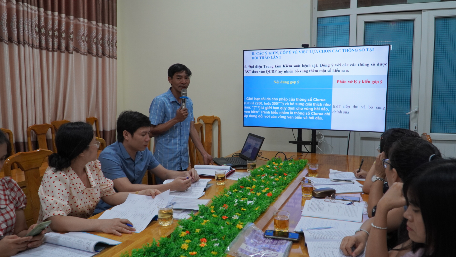 các đại biểu đã thảo luận đóng góp nhiều ý kiến để góp phần xây dựng hoàn chỉnh dự thảo để thực hiện các bước tiếp theo1